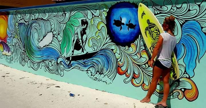 Natural Surf House Hostel Himmafushi Exterior foto